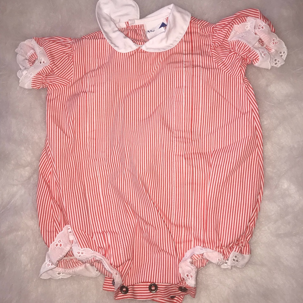 Nannette vintage 6 months girls onesie